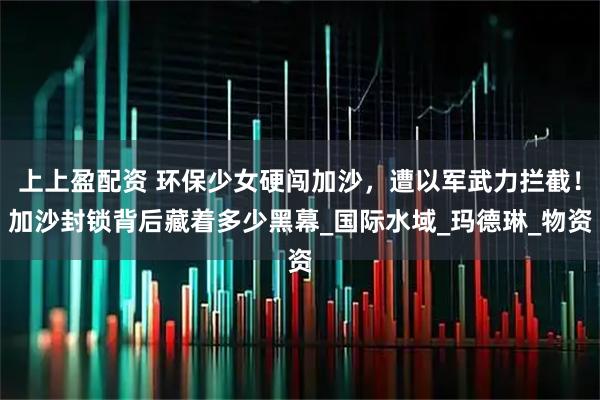 上上盈配资 环保少女硬闯加沙，遭以军武力拦截！加沙封锁背后藏着多少黑幕_国际水域_玛德琳_物资